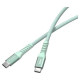 Verbatim Kabelis Verbatim Sync & Charge Magnetic Type-C  60W 120cm Green