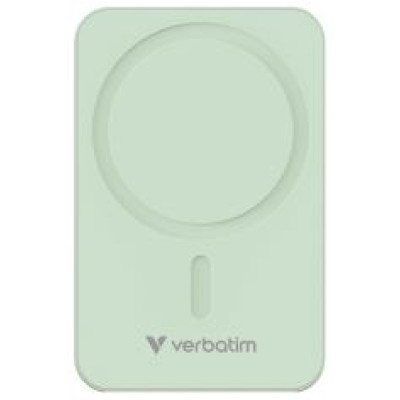Verbatim Enerģijas krātuve Verbatim Charge n Go 20000mAh Magnetic Wireless Charge Green