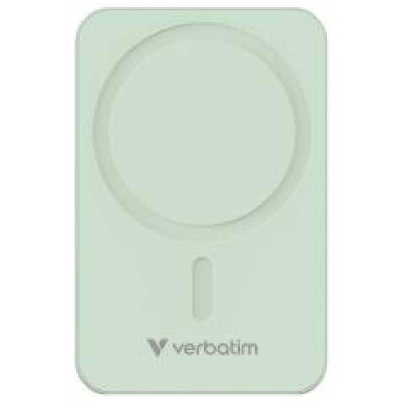 Verbatim Enerģijas krātuve Verbatim Charge n Go 20000mAh Magnetic Wireless Charge Green