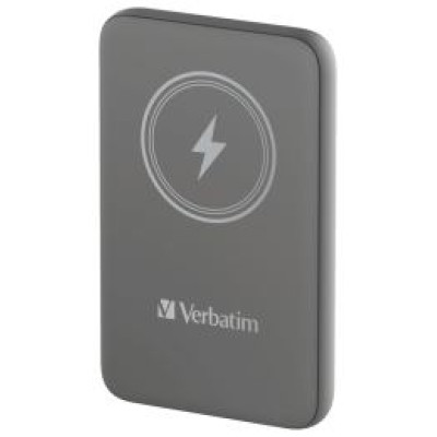 Verbatim Enerģijas krātuve Verbatim Charge n Go 10000mAh Magnetic Wireless Charge Grey