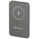 Verbatim Enerģijas krātuve Verbatim Charge n Go 10000mAh Magnetic Wireless Charge Grey