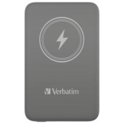Verbatim Enerģijas krātuve Verbatim Charge n Go 10000mAh Magnetic Wireless Charge Grey