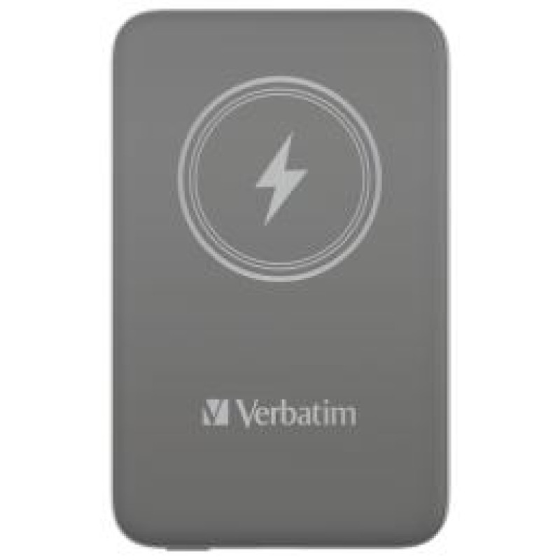 Verbatim Enerģijas krātuve Verbatim Charge n Go 10000mAh Magnetic Wireless Charge Grey