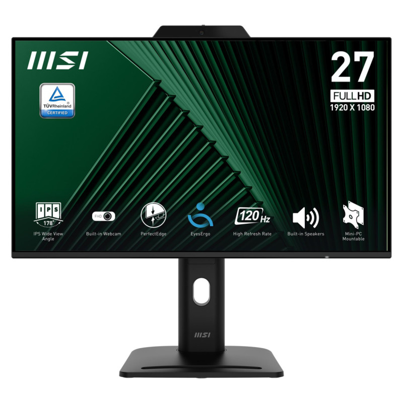 MSI LCD Monitor|MSI|PRO MP272PMG|27"|Business|Panel IPS|1920x1080|16:9|120 Hz|Speakers|PROMP272PMG