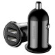 Baseus Grain Pro car charger 2x USB 4.8 A black (CCALLP-01)