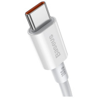 Baseus CATYS-C02 USB-C - USB-C PD QC FCP cable 100W 5A 2m - white