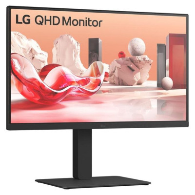 LG LCD Monitor|LG|27BA75QB-B|27"|Panel IPS|2560x1440|16:9|100Hz|Matte|Speakers|Swivel|Pivot|Height adjustable|Tilt|Colour Black|27BA75QB-B