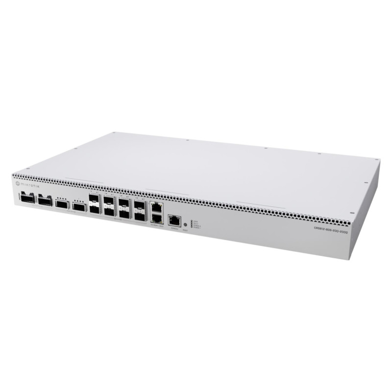 Mikrotik NET SWITCH 8PORT SFP56/CRS8128DS-2DQ-2DDQ-RM MIKROTIK