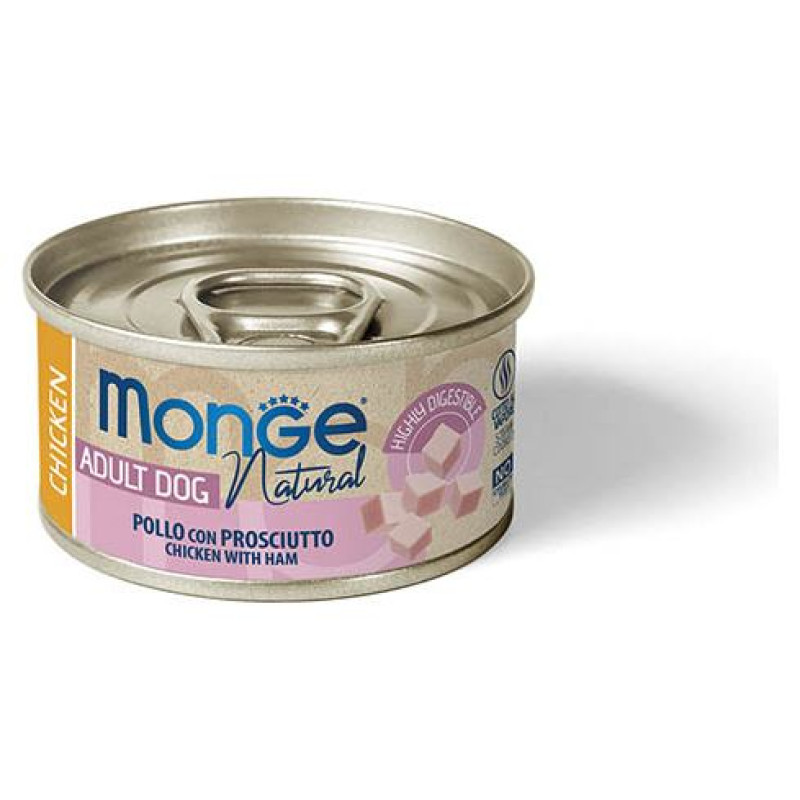 Monge Dog Chicken with Ham 95 g