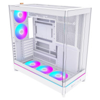 Montech Case|MONTECH|HS02 PRO|MidiTower|Case product features Removeable HDD basket/Transparent panel|Not included|ATX|MicroATX|MiniITX|Colour White|HS02PRO(W)