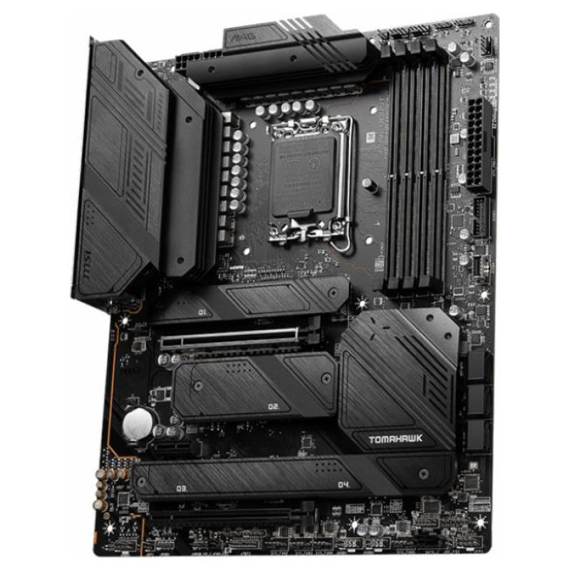 MSI Mainboard|MSI|Intel Z790|LGA1700|ATX|Memory DDR5|Memory slots 4|1xPCI-Express 3.0 1x|2xPCI-Express 5.0 16x|4xM.2|1xHDMI|1xDisplayPort|8xUSB 3.2|2xUSB-C|1xOptical S/PDIF|1xRJ45|5xAudio port|MAGZ790TOMAHAWKWIFI