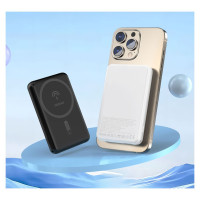 Dudao K14S USB-A / USB-C / MagSafe wireless powerbank 20W 5000mAh - white