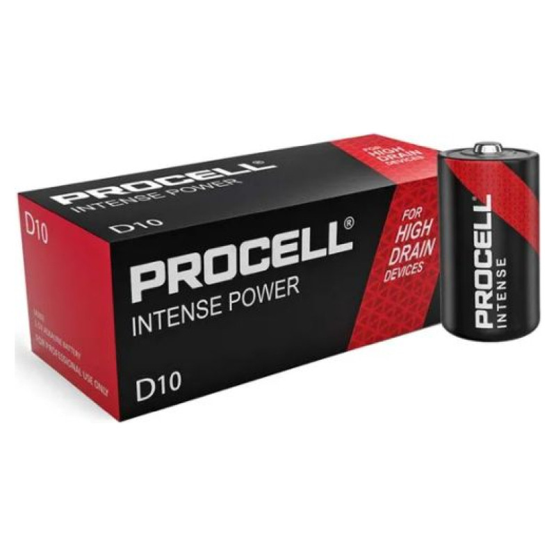 Duracell MX 1300 LR20-10BB Procell Intense baterija (Cena ir par vienu iepakojumu)