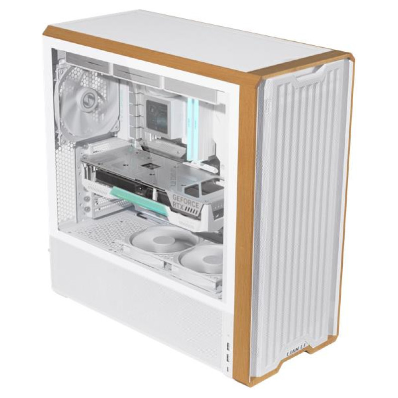 Lian Li Case|LIAN LI|ATX/micro ATX/EATX/SSI EEB|White|Midi Tower|PC|LANCOOL LAN217W|G99.LAN217INFW.00