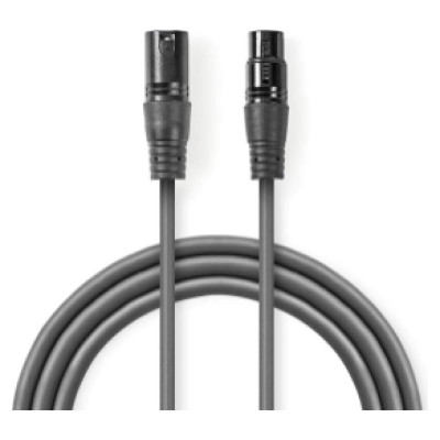 Nedis Kabelis Nedis XLR M - XLR F 0.5m