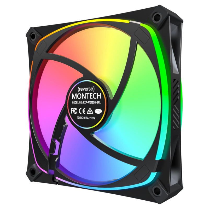 Montech CASE FAN 120MM/RX120 PRO BLACK MONTECH