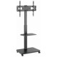 Gembird TV stiprinājums Gembird 37" - 75" TV floor stand with caster wheels
