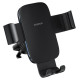 Baseus Metal Age 3 Car Phone Holder, Gravity, for Air Vent - Black
