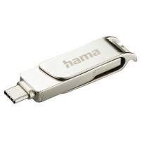 Hama 00182490 C-Rotate Pro 64GB USB 3.0 silver