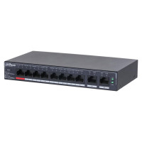 Dahua Switch|DAHUA|DH-SG4010P|Type L2|PoE ports 8|110 Watts|SG4010P