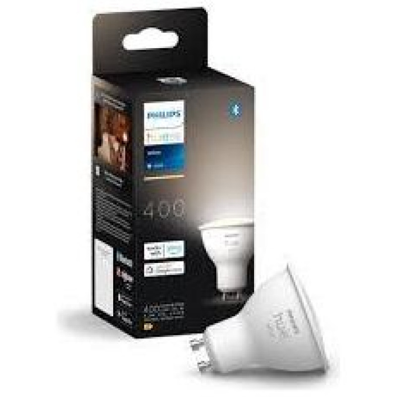 Philips Smart Light Bulb|PHILIPS|Power consumption 4.2 Watts|Luminous flux 400 Lumen|2700 K|220V-240V|Bluetooth/ZigBee|-20&deg;C to 45&deg;C|929003666901