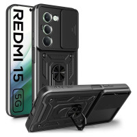 Tech-Protect CamShield Pro Case for Xiaomi Redmi 15 4G / 5G - Black