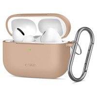 Tech-Protect Silicone Hook Case for AirPods Pro - Beige