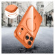 Tech-Protect MagMat MagSafe Case for iPhone 17 Pro Max - Transparent Orange