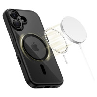 Tech-Protect Magpeak Magsafe CC Case for iPhone 17 - Clear Black