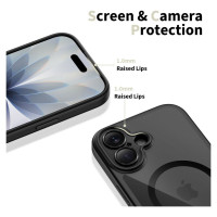 Tech-Protect Magpeak Magsafe CC Case for iPhone 17 - Clear Black