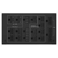 Gigabyte Power Supply|GIGABYTE|GP-UD1600PM PG5|1600 Watts|Efficiency 80 PLUS PLATINIUM|PFC Active|GP-UD1600PMPG5