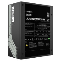Gigabyte Power Supply|GIGABYTE|GP-UD1600PM PG5|1600 Watts|Efficiency 80 PLUS PLATINIUM|PFC Active|GP-UD1600PMPG5
