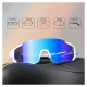 Rockbros 10183 polarizing cycling glasses - blue