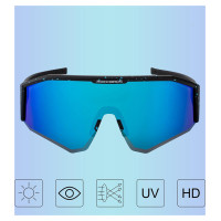 Rockbros SP297 polarizing cycling glasses - black