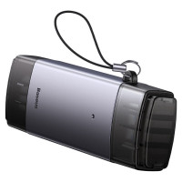 Baseus Lite Series USB-A/USB-C 3.0 SD/TF Card Reader - Gray