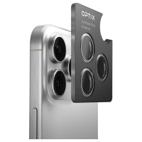 Uniq Optix Aluminum Camera Lens Protector for iPhone Air with Applicator - Blue