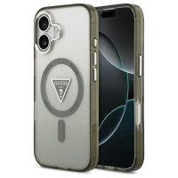 Guess IML Gradient Triangle Logo MagSafe case for iPhone 17 - olive