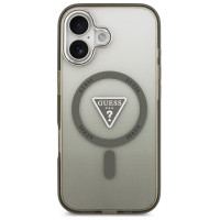 Guess IML Gradient Triangle Logo MagSafe case for iPhone 17 - olive