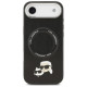 Karl Lagerfeld Karl & Choupette Pins MagSafe Case for iPhone Air - Black