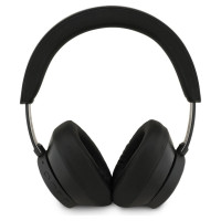 Guess Bluetooth ENC Saffiano Triangle Logo On-Ear Headphones - Black