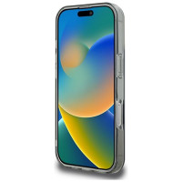 Karl Lagerfeld IML Metal Karl&Choupette Head MagSafe Case for iPhone 16 Pro - Black