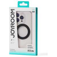 Joyroom JR-16JL6 iPhone 16 Pro Ultra-Thin MagSafe Compatible Case with 360° Ring Stand - Black