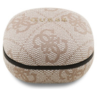 Guess 4G Classic Metal Logo TWS ENC Headphones - Pink