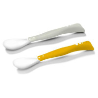 Babyono Bļoda ar piesūcekni+elastīgas karotes (1063/04+1066/05)-izdevīgi!