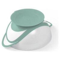 Babyono Bļoda ar piesūcekni+elastīgas karotes (1063/04+1066/05)-izdevīgi!