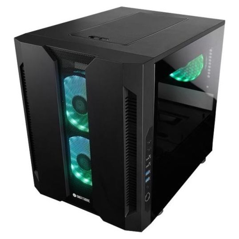 Chieftec Case|CHIEFTEC|micro ATX/Mini-ITX|Black|Cube|PC|GM-02B-OP