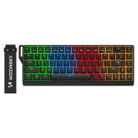 Wozinsky WKGP-1165 Mechanical Gaming Keyboard with RGB Backlight - Black