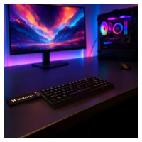 Wozinsky WKGP-1165 Mechanical Gaming Keyboard with RGB Backlight - Black