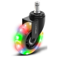 Trust Riteņi datorkrēslam Trust GXT701 RGB LED