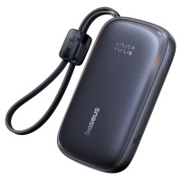 Baseus EnerFill FC21 Qpow 3 Ultra 20000mAh 45W Power Bank with Digital Display and Included Cable - Black
